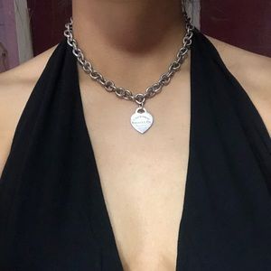 TIFFANY & CO. silver choker necklace